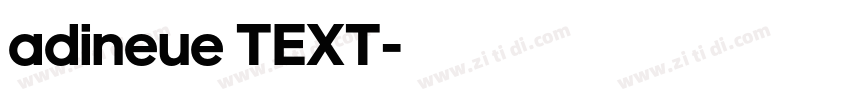 adineue TEXT字体转换 adineue TEXT字体转换